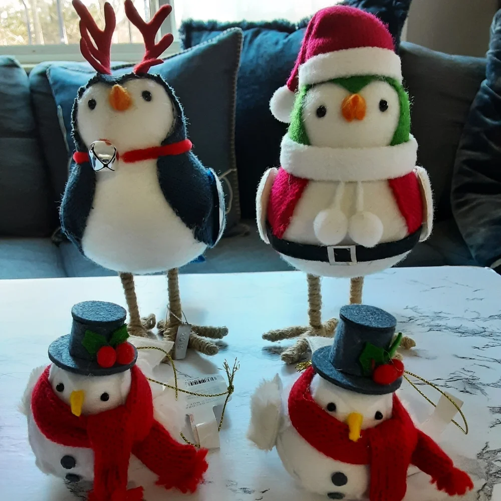 2019 Wondershop Birds 2021 Snowbird Ornaments